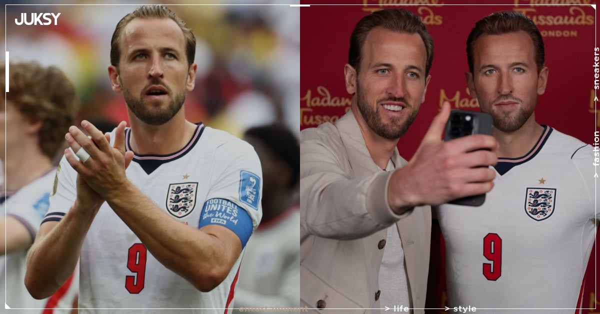 世界盃/英格蘭哈利凱恩 Harry Kane 蠟像公開,杜莎夫人蠟像館 1:1 還原讓本人驚呆!