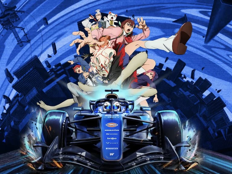 F1 × 動漫跨界合作！威廉斯車隊攜手《膽大黨》推出聯名企劃，後續商品與活動將陸續公開
