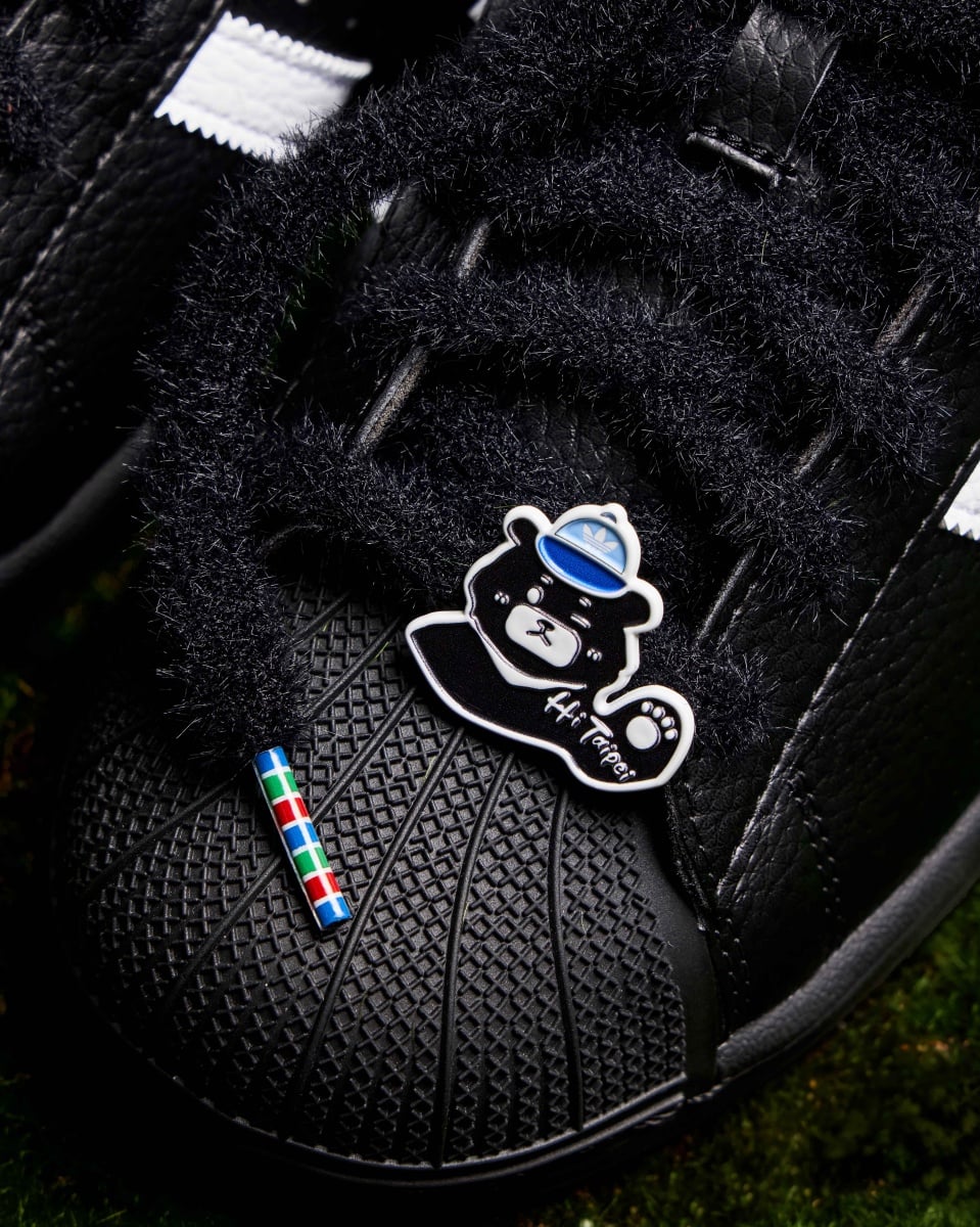 adidas Originals 城市限定黑熊系列登場!SUPERSTAR II 注入台灣黑熊元素超Q!