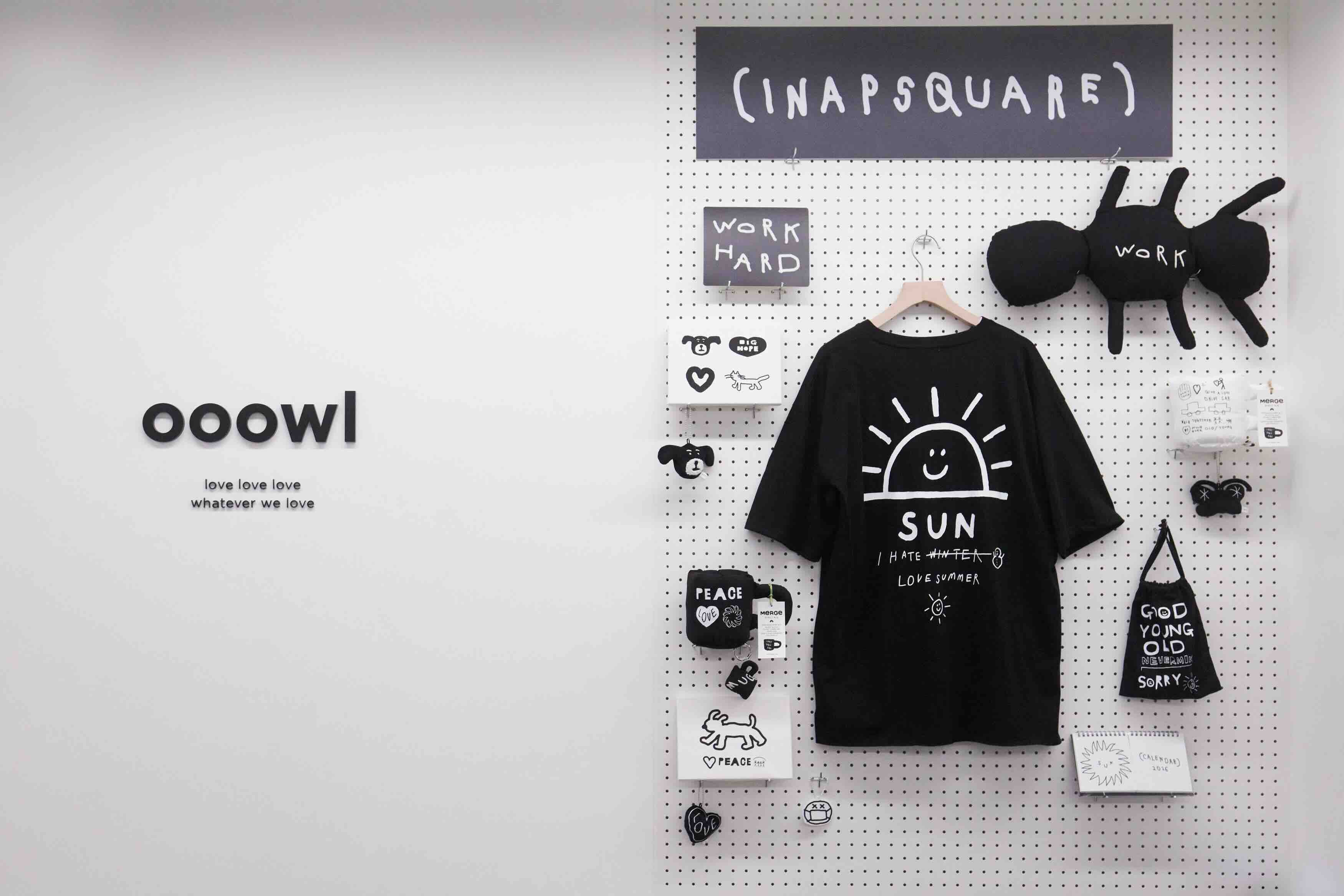 韓國人氣插畫藝術家 INAPSQUARE 台北快閃店登場！限定踢恤、周邊小物⋯7月4日開搶！