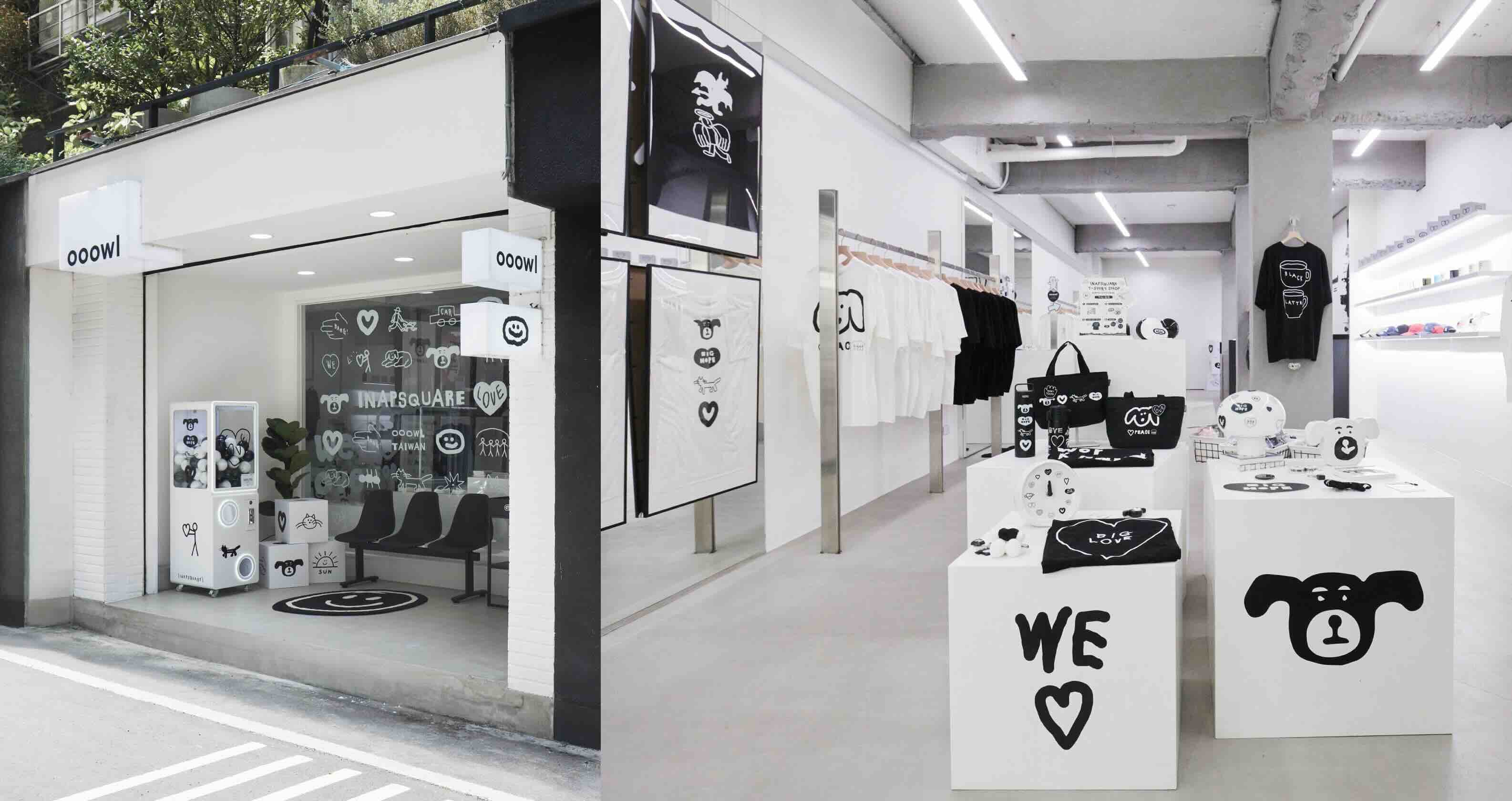 韓國人氣插畫藝術家 INAPSQUARE 台北快閃店登場！限定踢恤、周邊小物⋯7月4日開搶！