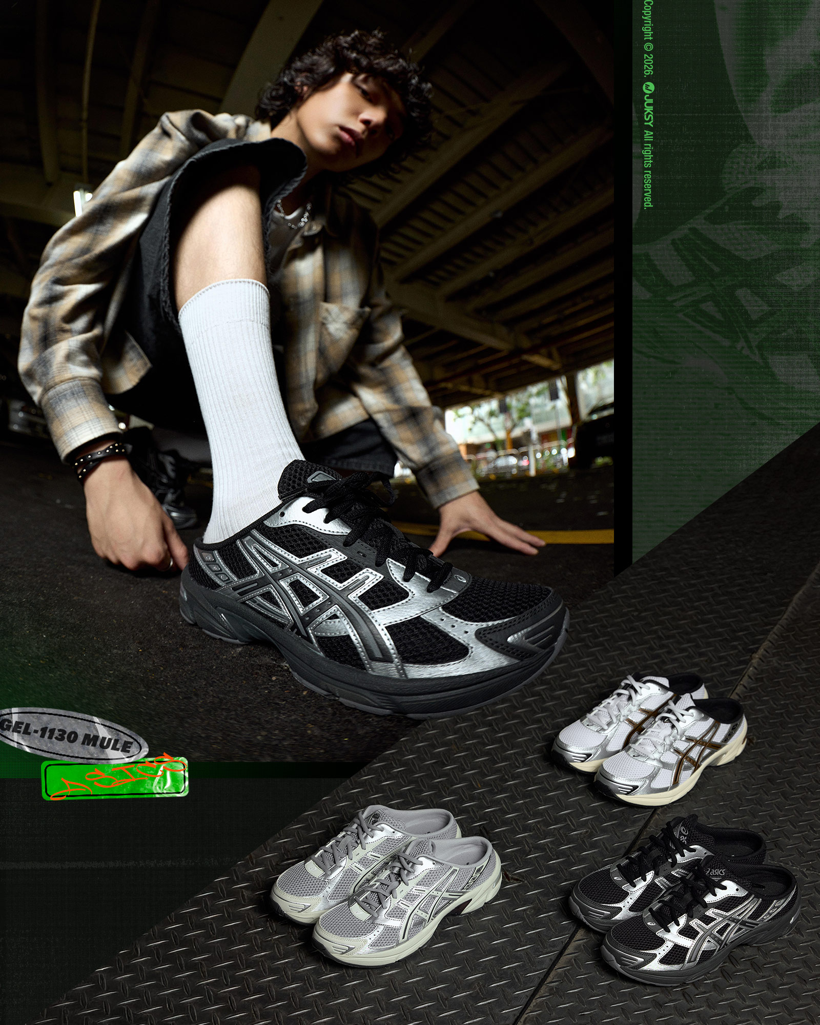 跑鞋靈魂、穆勒變體! ASICS SPORTSTYLE 潮流穆勒鞋:打破跑鞋框架成為夏日街頭最強鞋款