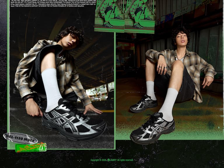 跑鞋靈魂、穆勒變體！ ASICS SPORTSTYLE 潮流穆勒鞋：打破跑鞋框架成為夏日街頭最強鞋款