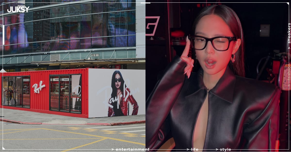BLACKPINK Jennie 身高 163 雷朋 Ray-Ban 快閃店登場!金珍妮 5 大同款也買得到!