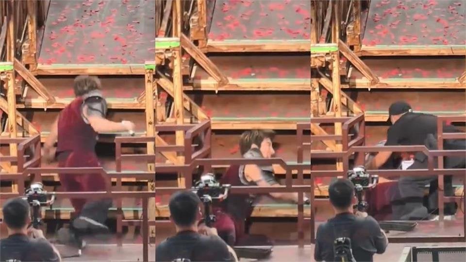 王力宏 50 歲成都開唱重摔!左臉撞地濺血敬業完唱,自嘲『像梵谷』粉絲心疼
