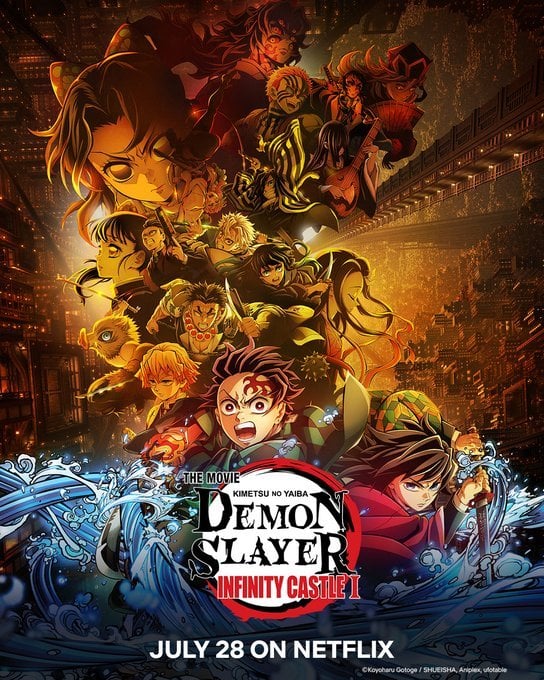 《鬼滅之刃》無限城篇神級狂人92刷!8.5億台灣票房冠軍7月28日登Netflix