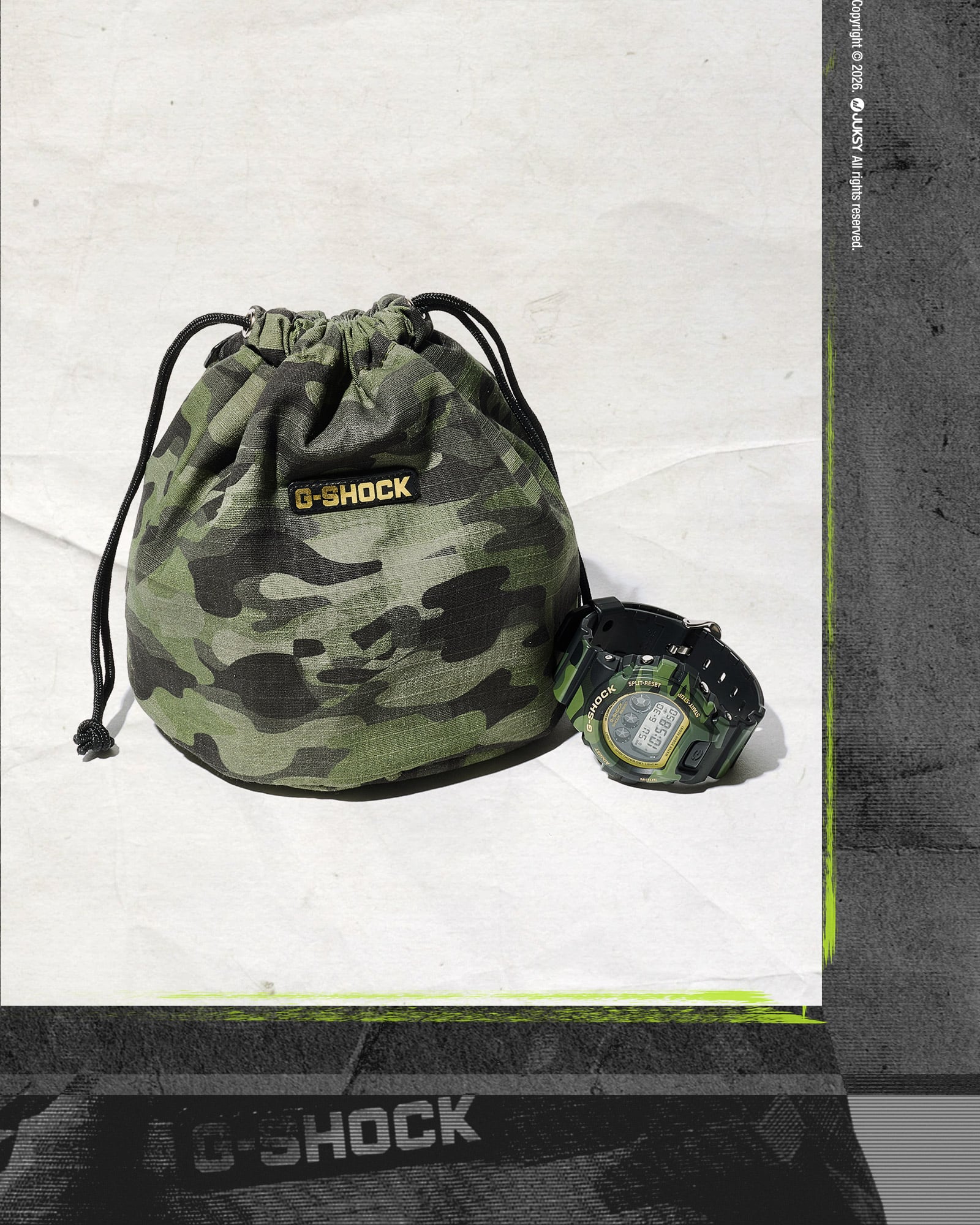 城市就是我的專屬滑板場!一窺林家元的都市叢林生存法則,G-SHOCK BOLD CAMO 街頭迷彩系列讓你一秒變身全場焦點