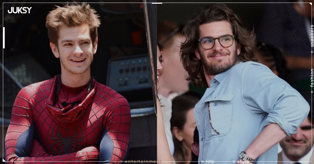 安德魯加菲爾德 Andrew Garfield 與女友溫網觀眾席!長捲髮新造型掀脆熱議!