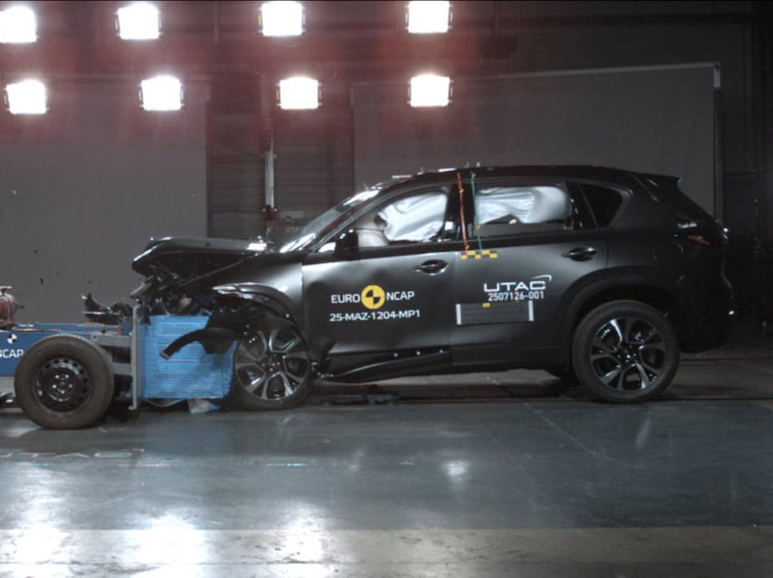 Mazda CX-5 撞擊測試獲 5 顆星！行人保護 93% 超越特斯拉！