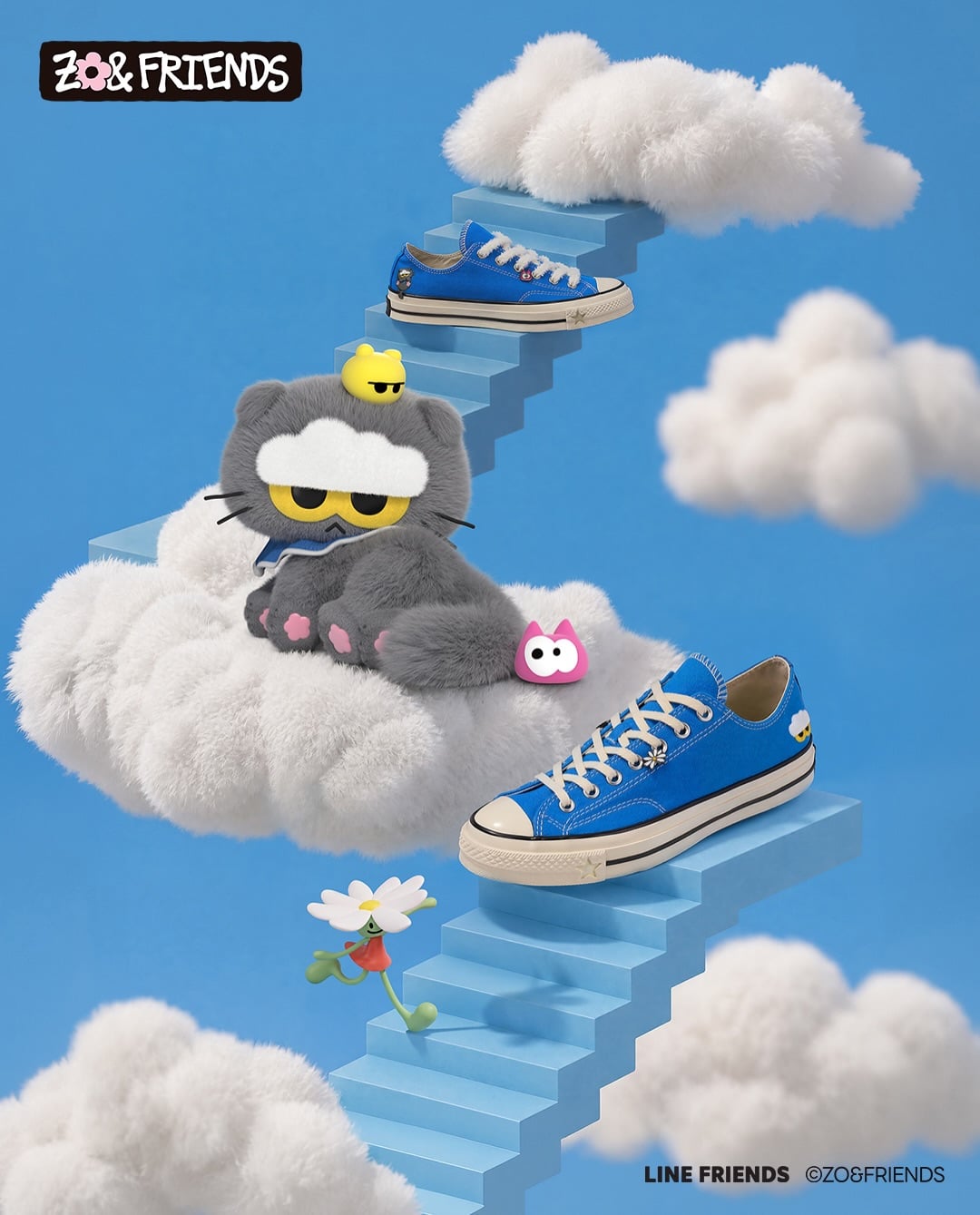 GD 權志龍品牌 ZOA x Converse 聯名台灣發售公開!4 雙鞋款細節亮點一次看!