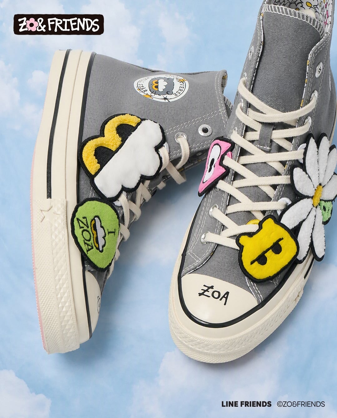 GD 權志龍品牌 ZOA x Converse 聯名台灣發售公開!4 雙鞋款細節亮點一次看!