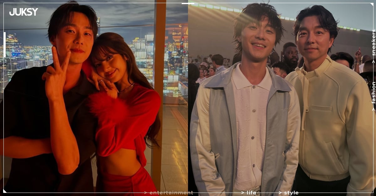 施柏宇接連同框 Lisa、孔劉！近距離聊天許願合作：「演小跟班都可以！」