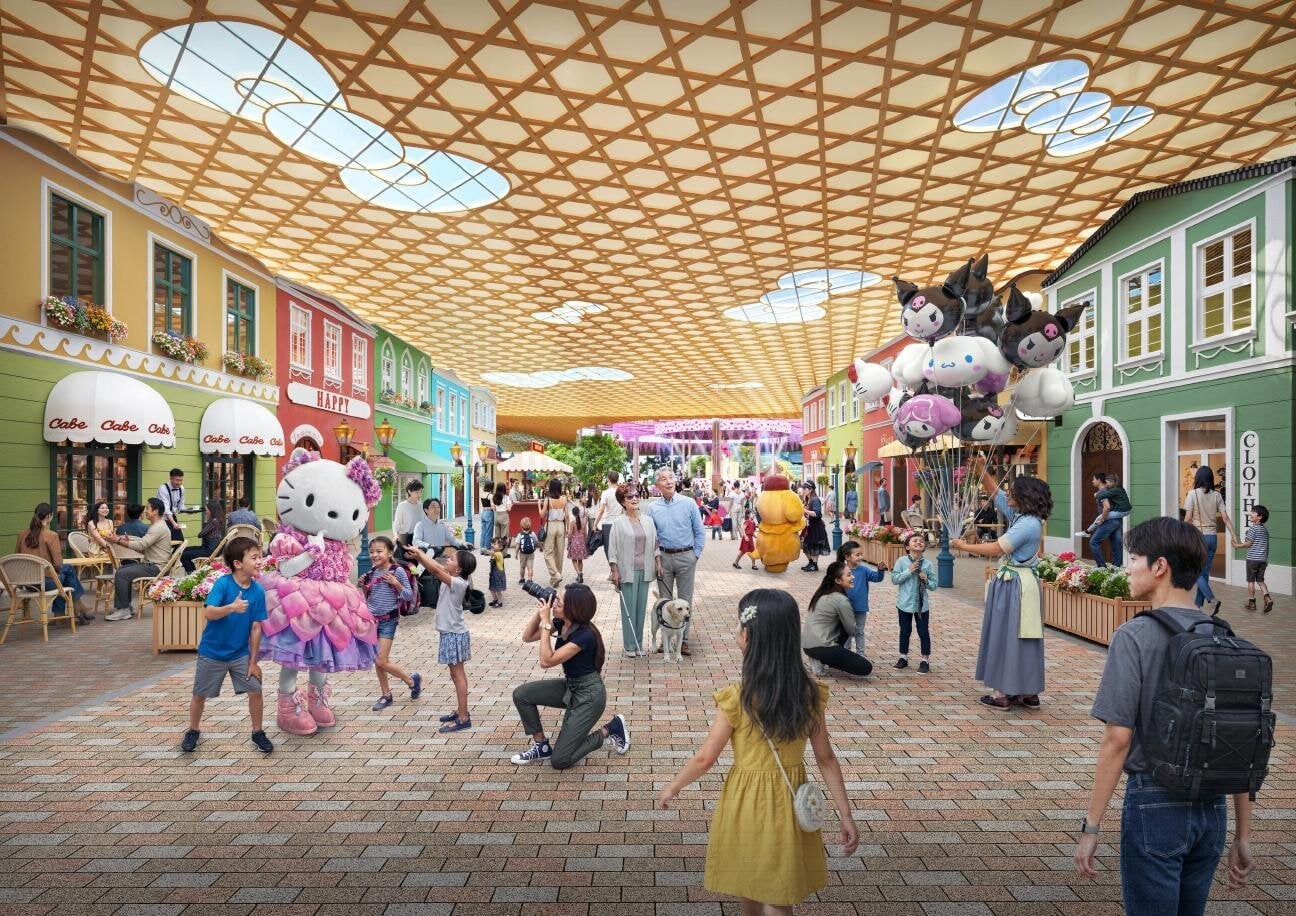 三麗鷗大分樂園 Harmony Land 啟動「天空公園」計畫！新飯店、纜車、大屋頂一次升級