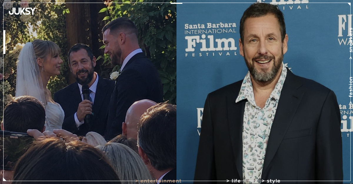 亞當山德勒 Adam Sandler 主持泰勒絲婚禮後狂打籃球!致電警察找場地,粉絲笑翻:「籃球才是真愛」