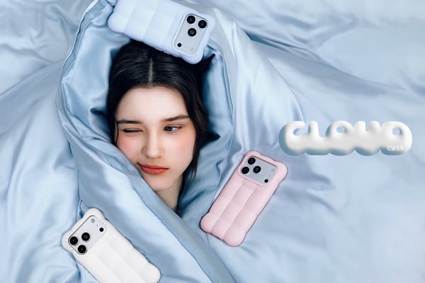 CASETiFY 推出「雲朵系列」手機殼狂讚爆!3 款夢幻配色、軍規防摔、Messy Mark 快閃咖啡廳必朝聖!
