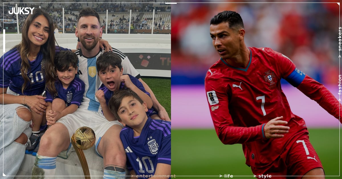 梅西 Lionel Messi 兒子竟是 C 羅鐵粉！看球支持皇馬，老爸無奈：「他就是這樣！」