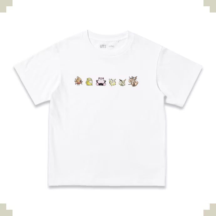 《寶可夢》× UNIQLO UT 聯名第二彈完整公開!日本 7 月率先開賣,台灣預計 8 月登場