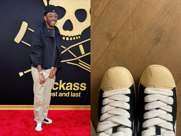 Tyler, The Creator 率先上腳全新 Converse 鞋款！Pro Leather 鞋型搭配奶油色立體星星鞋頭超搶眼！