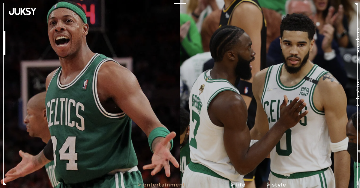 NBA／Paul Pierce 狠批賽爾提克雙 J 不合報導！力挺 Tatum、Brown：「這也能當新聞？」