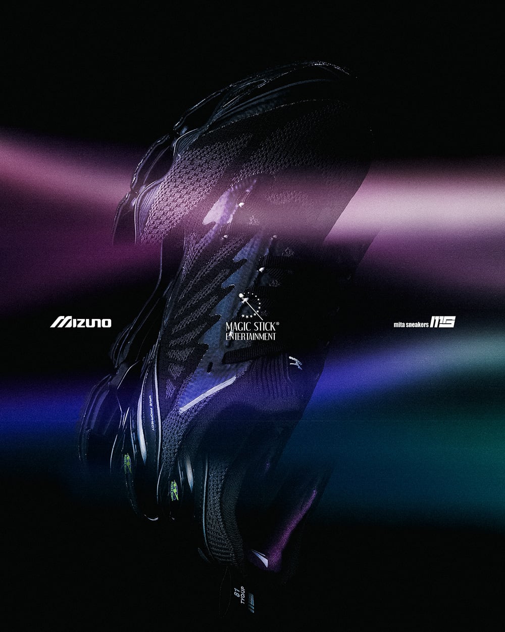 MIZUNO WAVE PROPHECY LS MAGIC STICK MITA 台灣發售公開!針織鞋面+鏤空中底科技感十足!