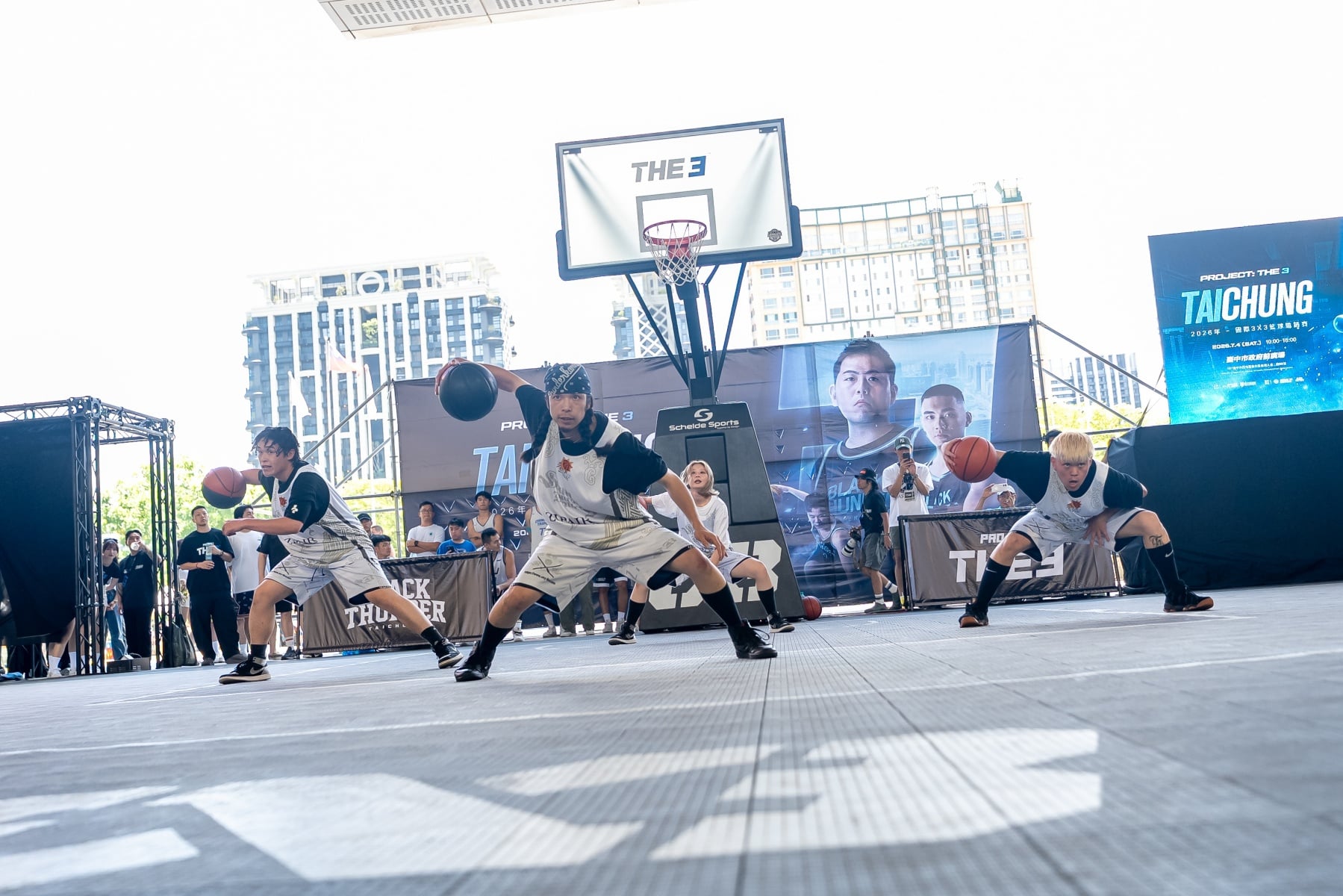 PROJECT:THE 3 國際 3x3 籃球邀請賽臺中開打!玖壹壹、Passion Sisters 熱血應援!