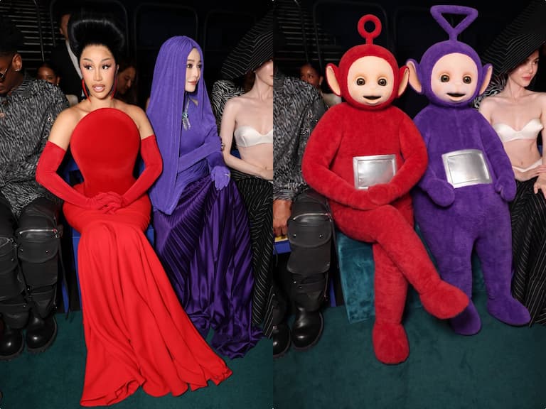 范冰冰、Cardi B 同框 Robert Wun 2026 秋季高訂大秀造型引熱議！網歪樓：「天線寶寶出來了嗎？」