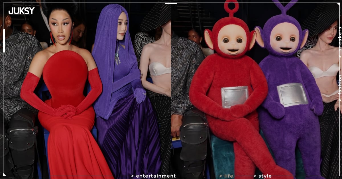范冰冰、Cardi B 同框 Robert Wun 2026 秋季高訂大秀造型引熱議!網歪樓:「天線寶寶出來了嗎?」