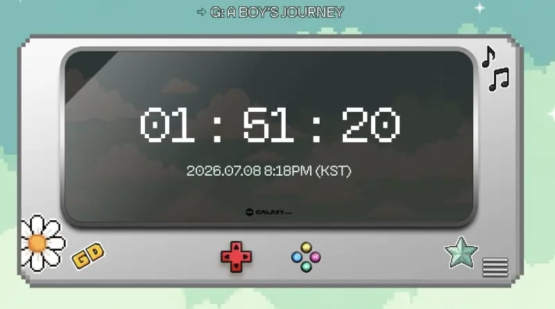 GD 權志龍推出首款個人網頁遊戲《G:a boy's journey》!網址、會員特殊優惠⋯限期免費玩資訊一次看!