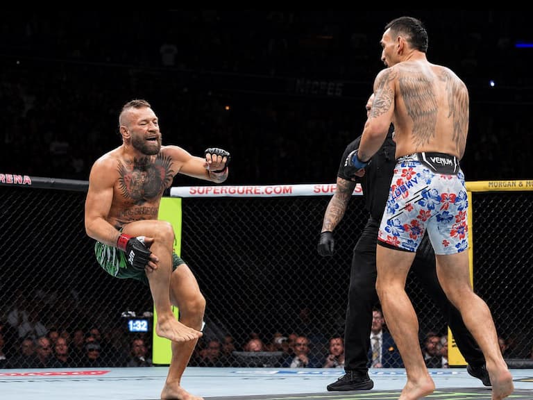 UFC／Conor McGregor 睽違 5 年復出超悲劇！開賽僅 69 秒膝蓋重傷遭 TKO 落敗！