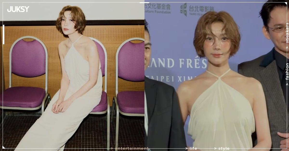 蔡淑臻 51 歲凍齡美貌登北影紅毯!穿「仙氣白裙」展現 174 公分高挑身形成焦點!