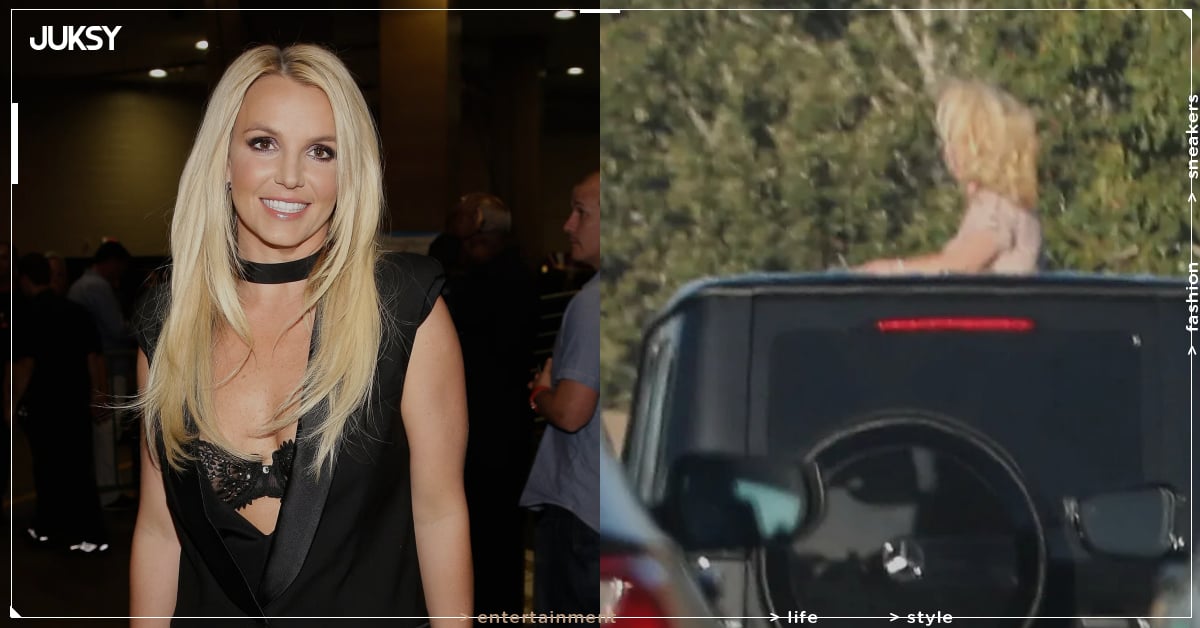 小甜甜布蘭妮 Britney Spears 高速公路站天窗!親回爭議:「事情不是表面那樣!」