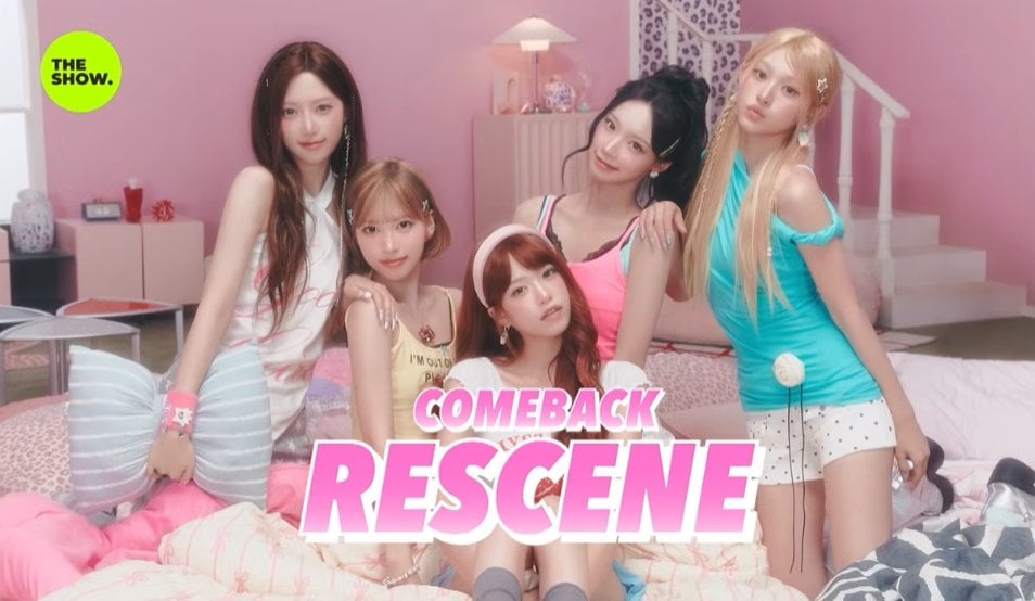 RESCENE 翻唱《Pretty Girl》首奪音樂節目一位!《THE SHOW》成員激動流淚慶祝