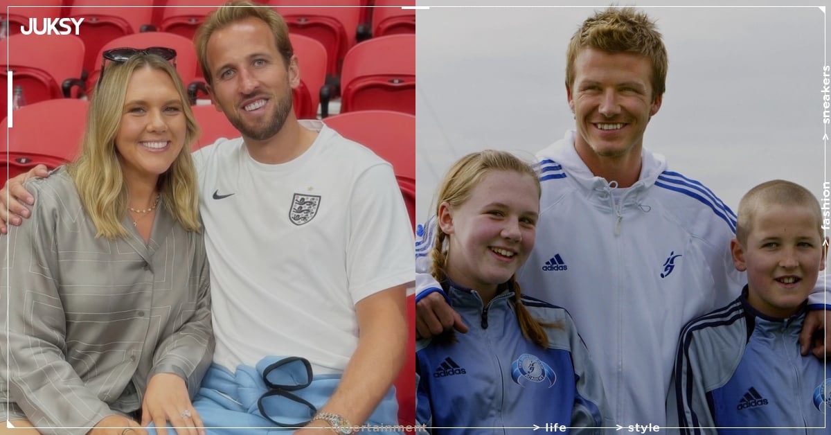世界盃/哈利凱恩 Harry Kane 童年與貝克漢 David Beckham 合照曝光,身旁女孩長大後竟成妻子!