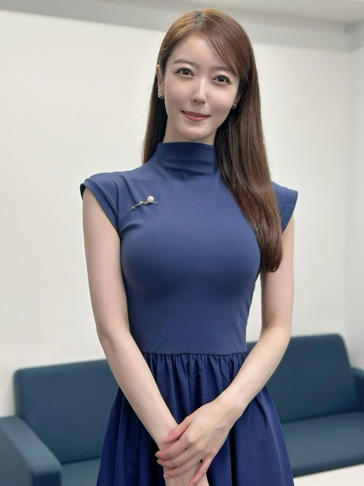 上野愛奈 34歲針織連身裙曲線爆表!網友驚呼:「美到AI級別」、「根本女神」