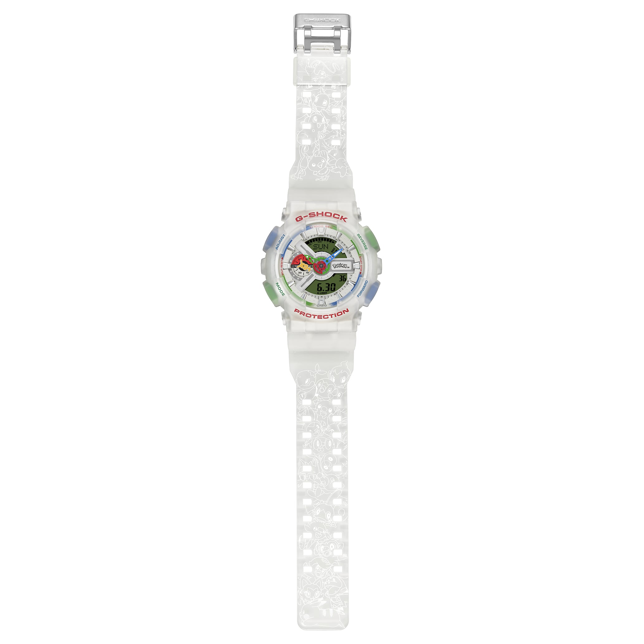 G-SHOCK × 寶可夢 30 週年聯名錶「GA-110PKM」曝光!皮卡丘指針、30 隻寶可夢錶帶⋯販售資訊一次看!