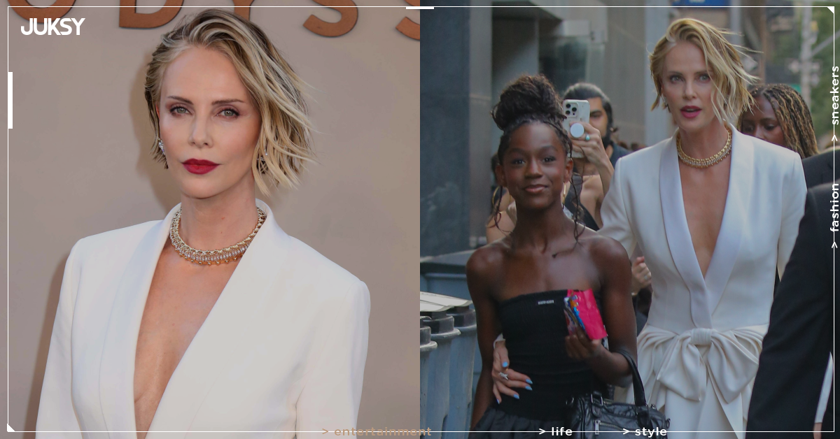 莎莉賽隆 Charlize Theron 身高 177 公分罕見攜 2 女兒走紅毯!14 歲、12 歲愛女身高直逼媽媽!