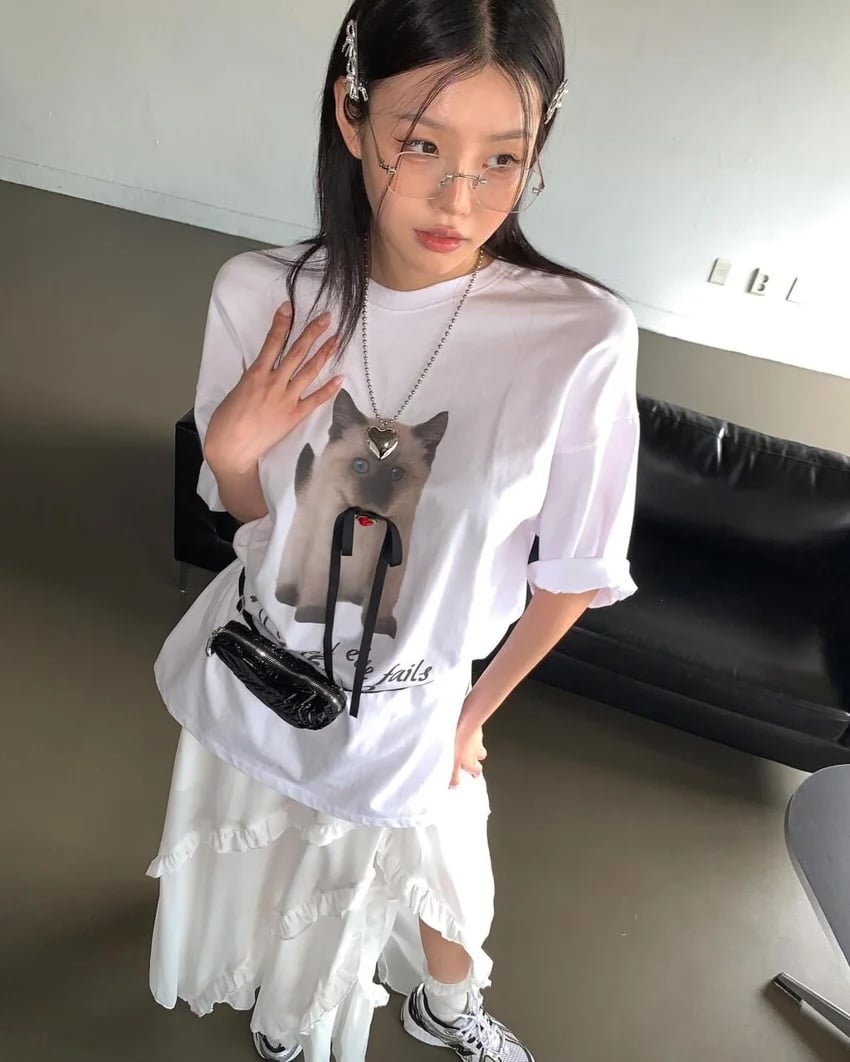 金屬框眼鏡穿搭