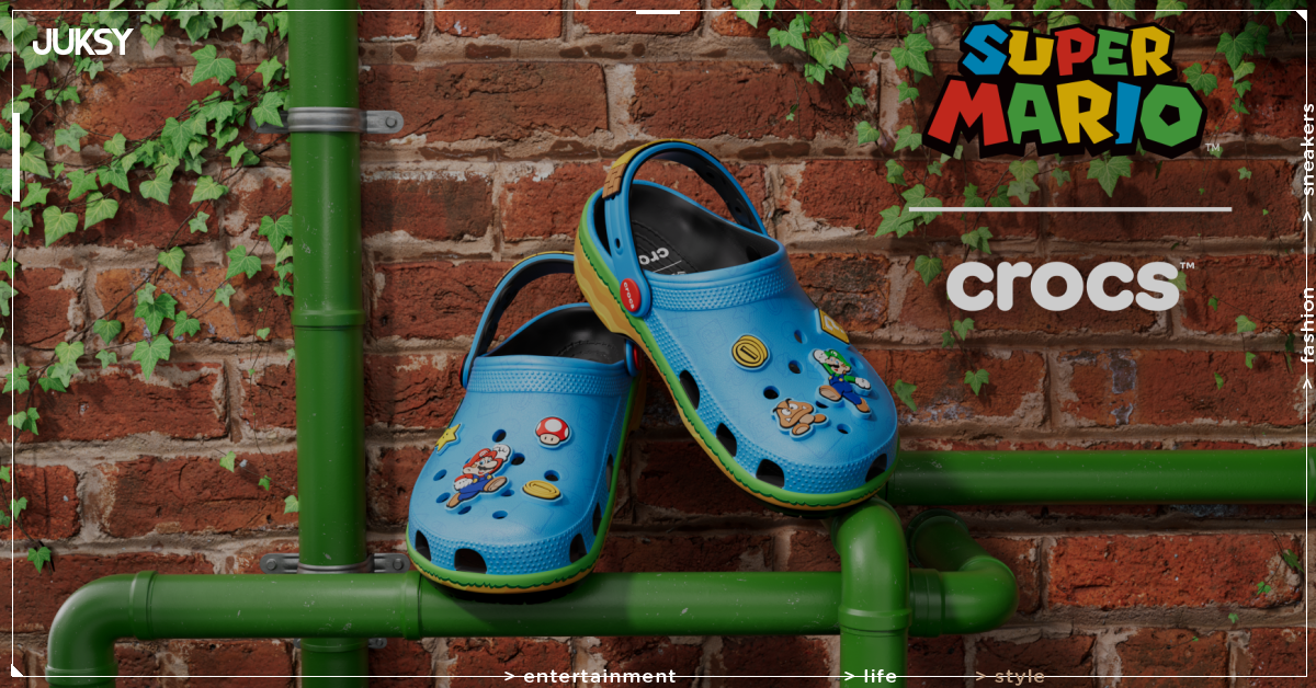超級瑪利歐 x Crocs 洞洞鞋聯名系列正式發表!瑪利歐、耀西、碧姬⋯角色元素注入粉絲必收!