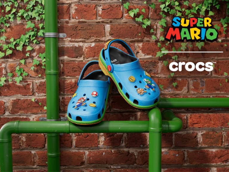 超級瑪利歐 x Crocs 洞洞鞋聯名系列正式發表！瑪利歐、耀西、碧姬⋯角色元素注入粉絲必收！