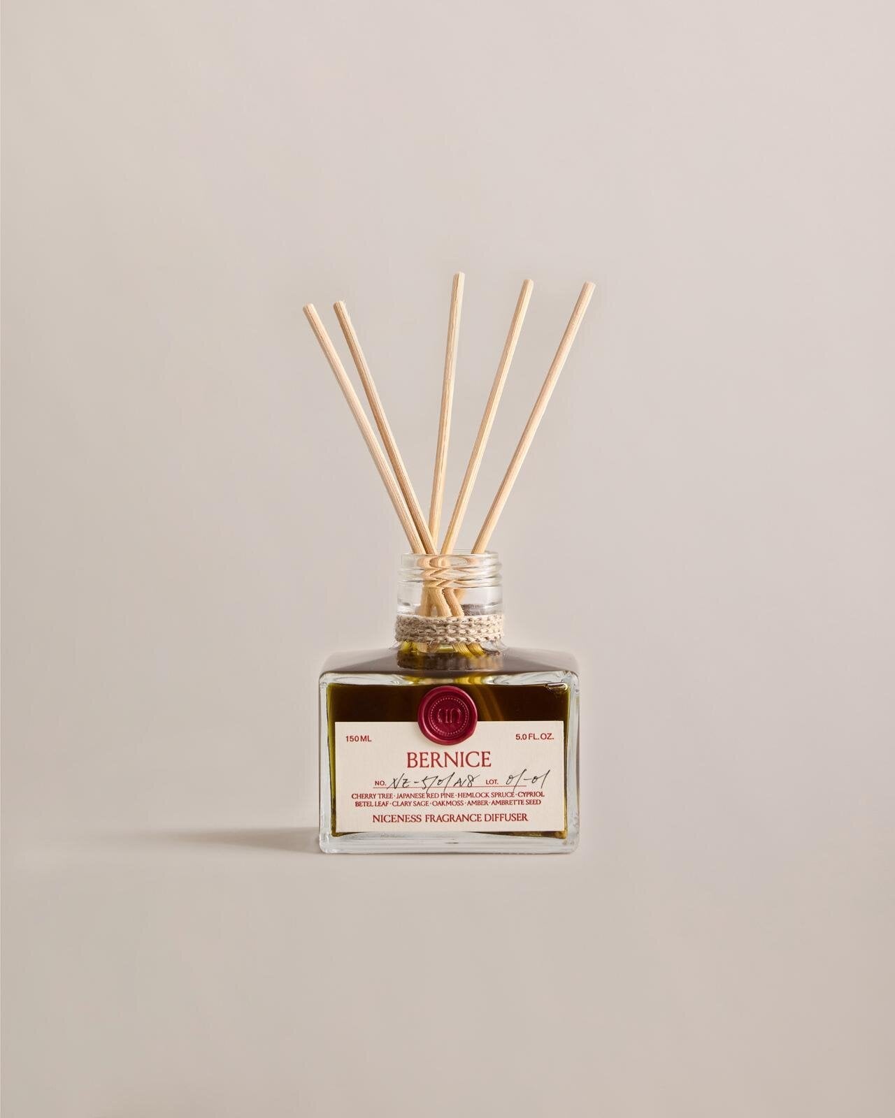 NICENESS 首款香氛「BERNICE」登場！赤松、櫻花天然素材打造森林城市香氣，7月中旬恵比寿開賣