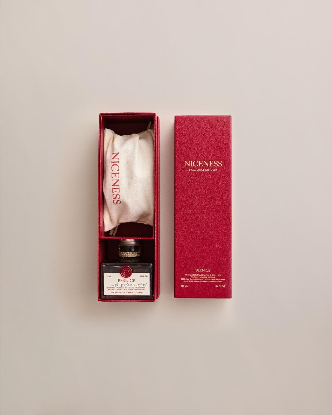 NICENESS 首款香氛「BERNICE」登場！赤松、櫻花天然素材打造森林城市香氣，7月中旬恵比寿開賣
