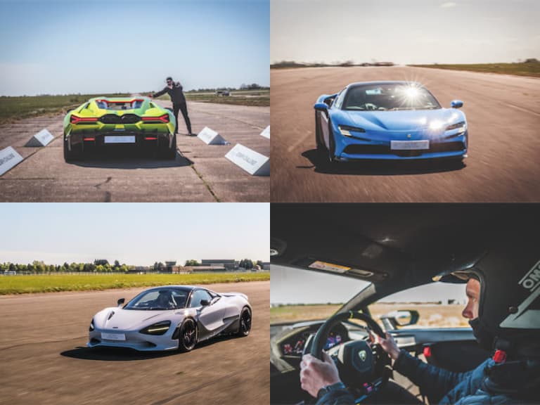 超跑玩家挑戰 320km/h！蘭博基尼、麥克拉倫、法拉利齊聚英國滑走道，限定 CLK DTM AMG 曾是 AMG 最狂傑作