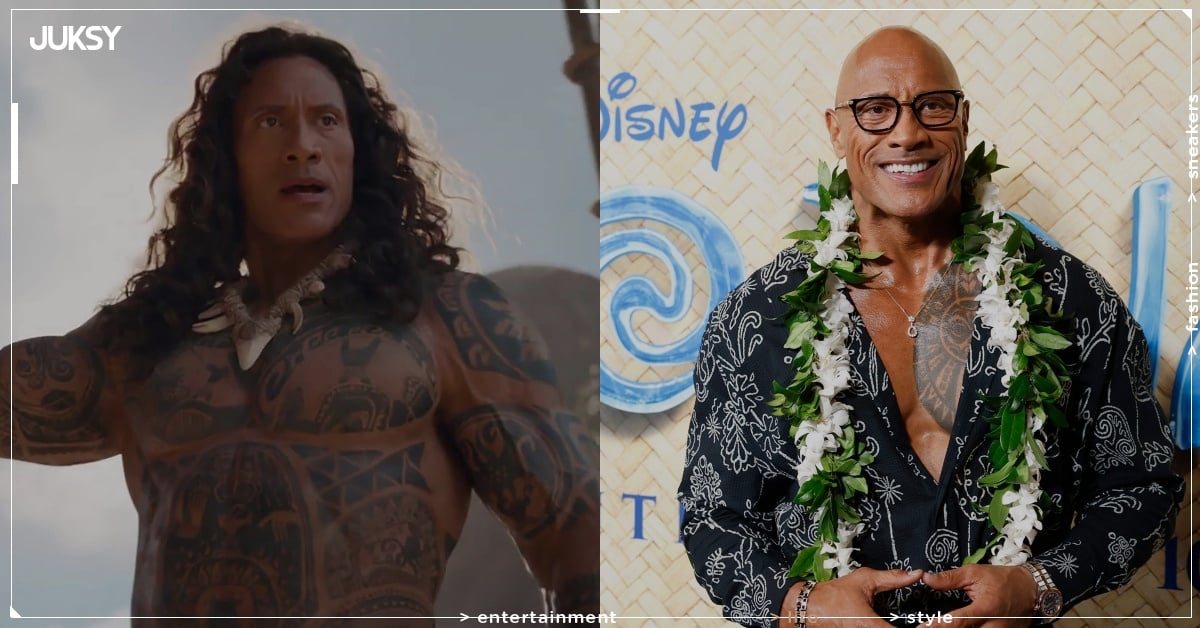 《海洋奇緣》巨石強森 Dwayne Johnson 造型藏玄機!親曝:「全程穿肌肉裝!」