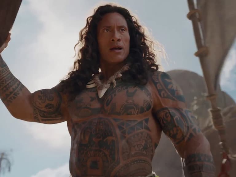 《海洋奇緣》巨石強森 Dwayne Johnson 造型藏玄機！親曝：「全程穿肌肉裝！」