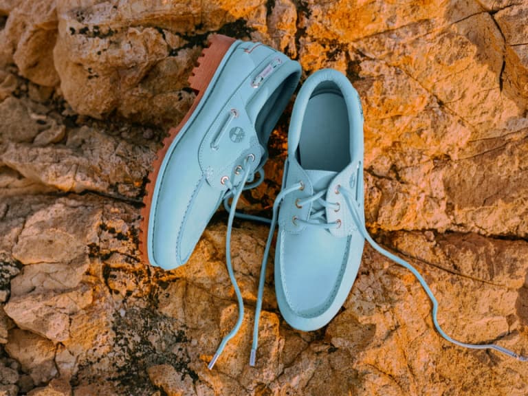 Timberland x Jacquemus 三孔帆船鞋台灣發售整理！湖水藍色調注入營造法式優雅質感！