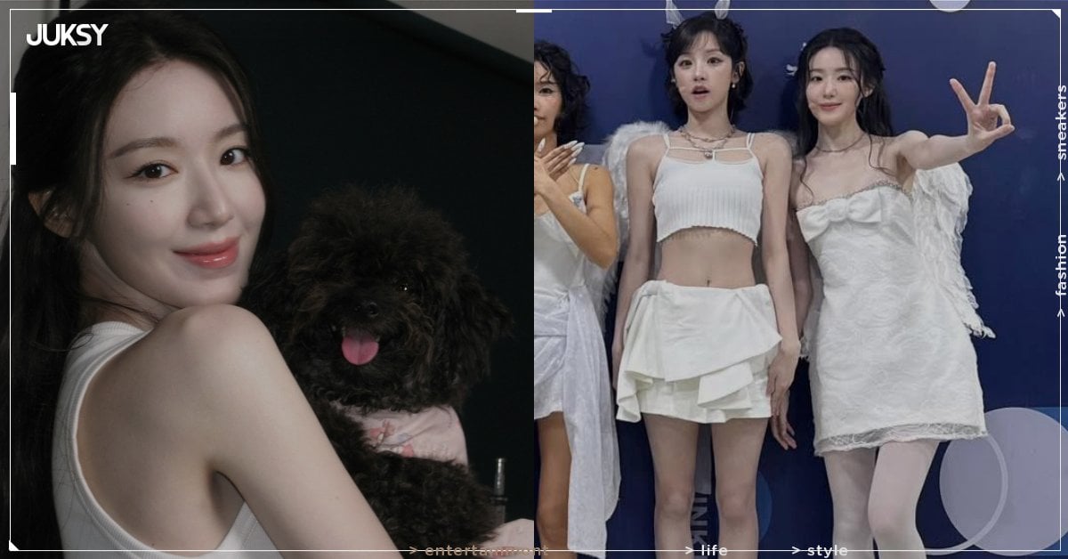 i-dle 舒華身高 161 白到分不出絲襪?官方合照曝光,網友全看傻!