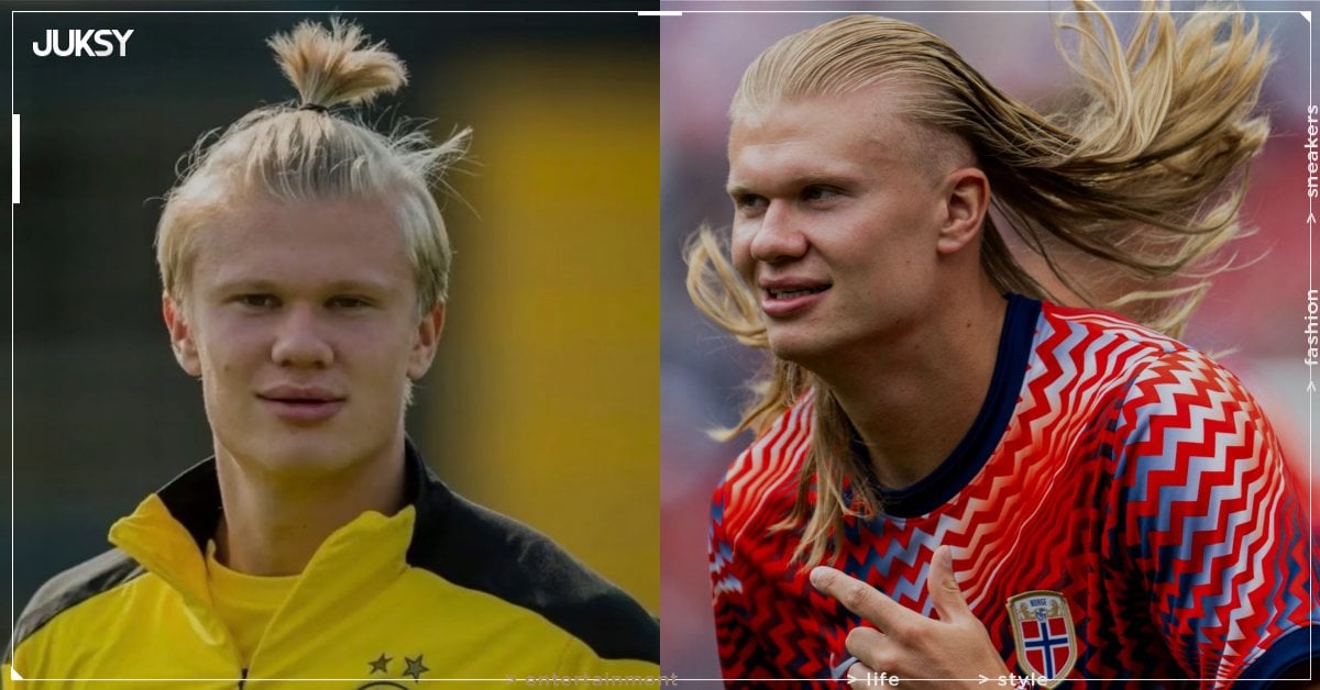 哈蘭德 Erling Haaland 身高 195 公分短髮造型曝光!留長尷尬期綁沖天炮,萌樣掀網友暴動!