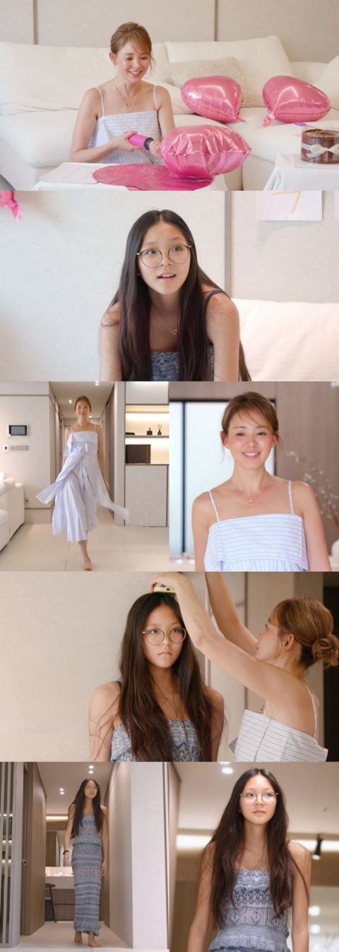 《超人回來了》秋小愛 14 歲身高 172 公分!母女同框網驚:「根本姊妹!」