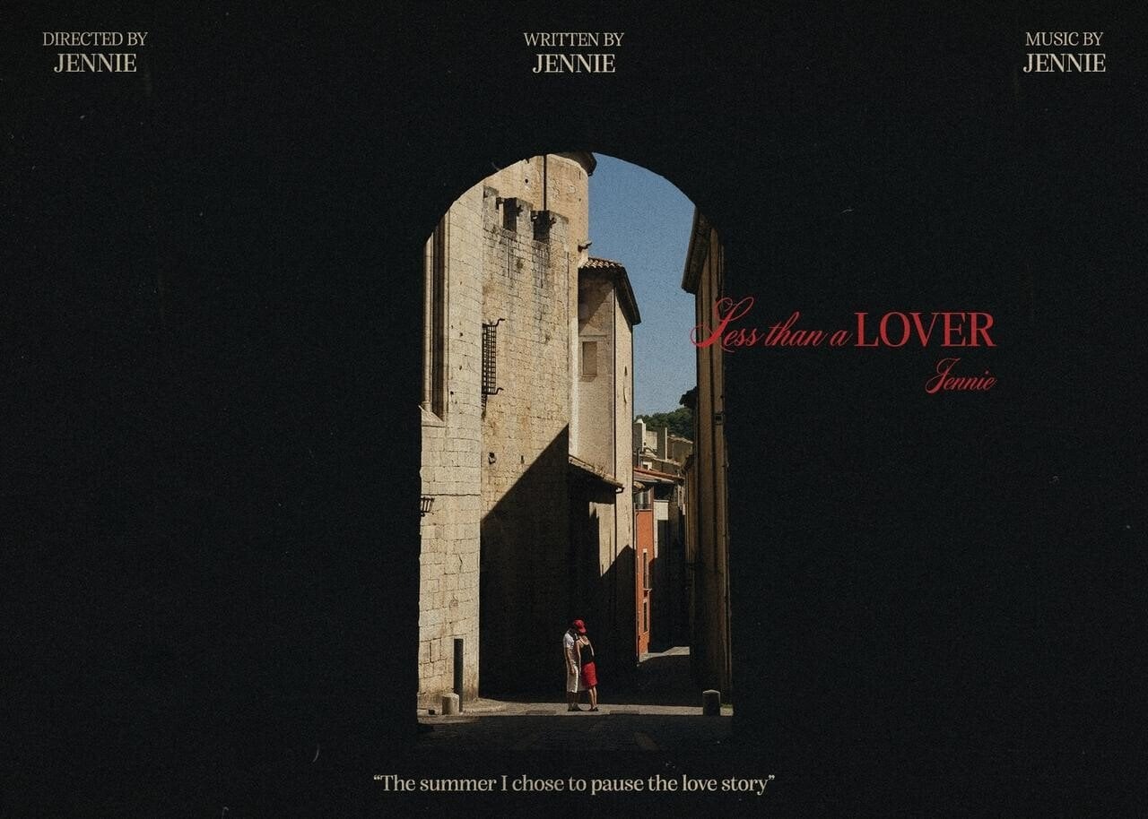 Jennie 新歌《Less than a Lover》藝術圖曝光!神秘男性身份成謎,粉絲狂猜新作品內幕
