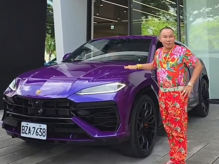 吊車大王胡漢龑買千萬藍寶堅尼做 65 歲生日禮物！網友驚呼：「以為才 45 歲！」